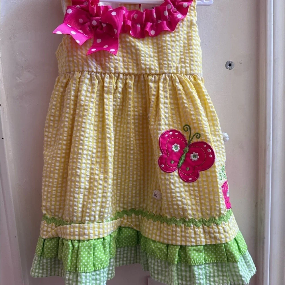Rare Editions Butterfly Sundress